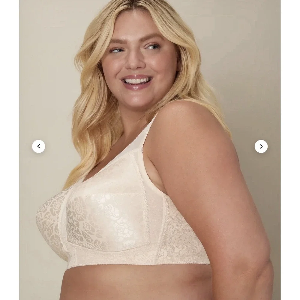 New Playtex 18 Hour Ultimate‎ Shoulder Comfort  Beige Smoothing Bra 4693 40B